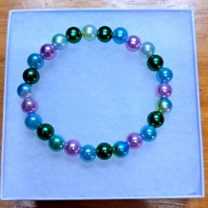 Midnight Breeze Pearl Bracelet